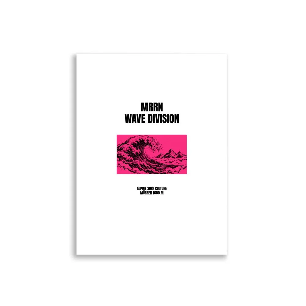 MRRN Wave Division — Cloudbreak Poster — 30 × 40 cm