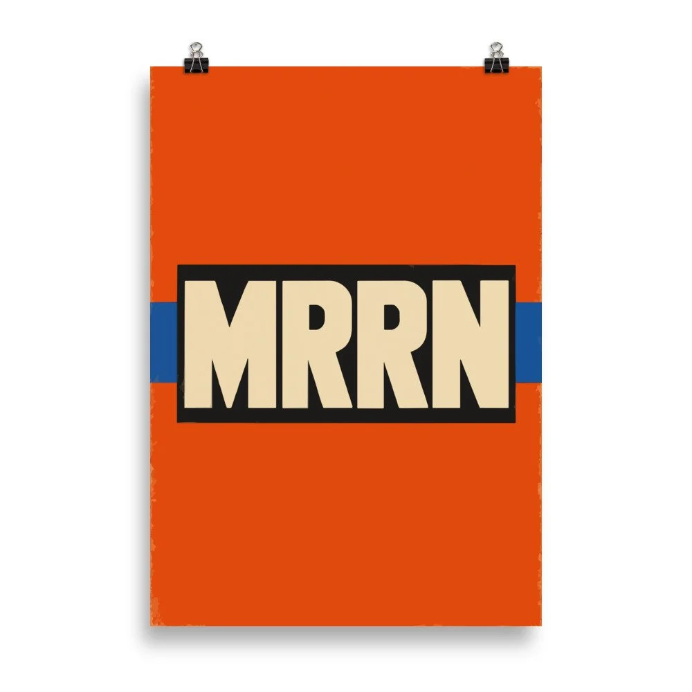 MRRN / ELSEWHERE — Cairo 1956 (ELS-06), mattes Plakat 70 × 100 cm von Daniel Frei, 2026. / Matte portrait poster, unframed.