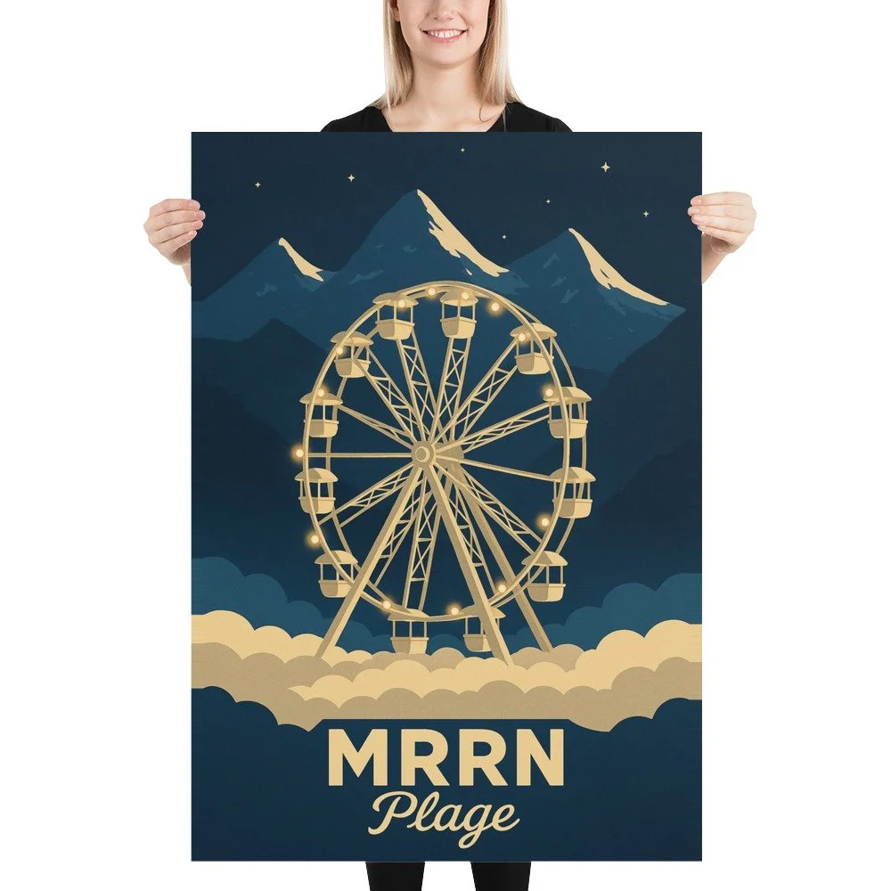 Riesenrad. 70 × 100 cm.
