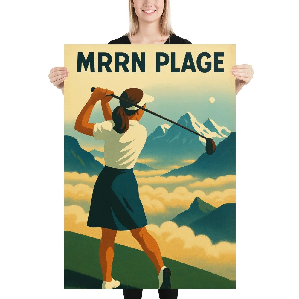 Golf. 70 × 100 cm.