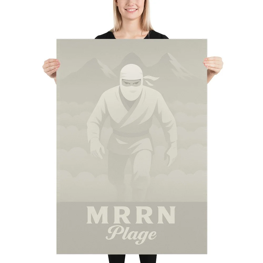 Ninja. 70 × 100 cm.