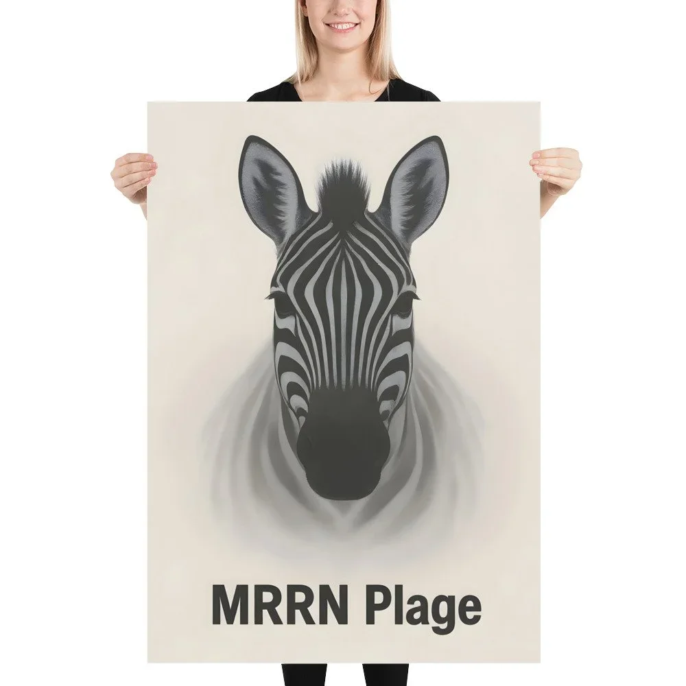 MRRN Plage Annex Mürren: Zebra. Illustration: Daniel Frei