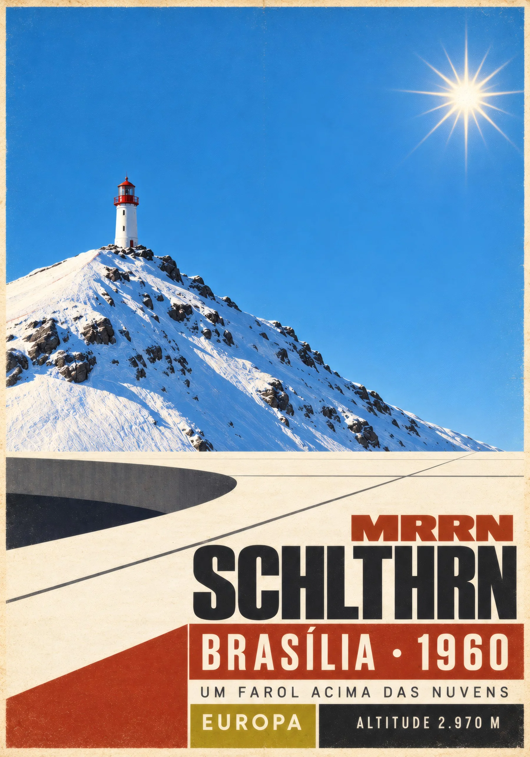 Brasília 1960 · SCHLTHRN Abroad · 70 × 100 cm