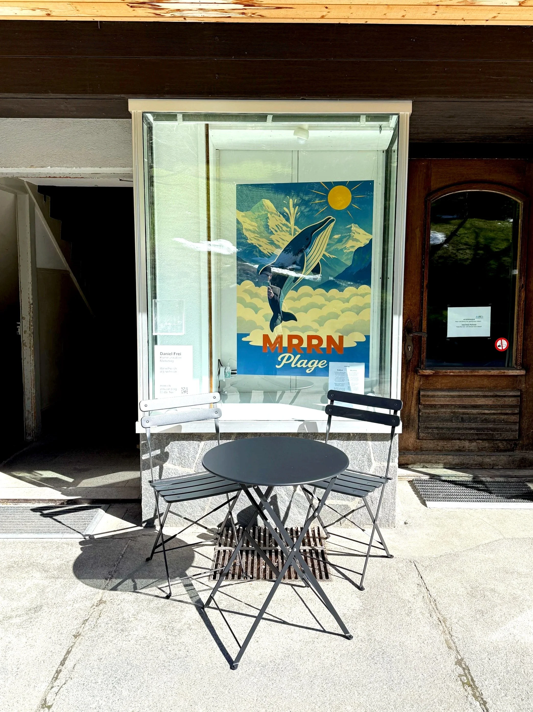 Galerie MRRN Plage, 3825 Mürren Fotografie: Daniel Frei