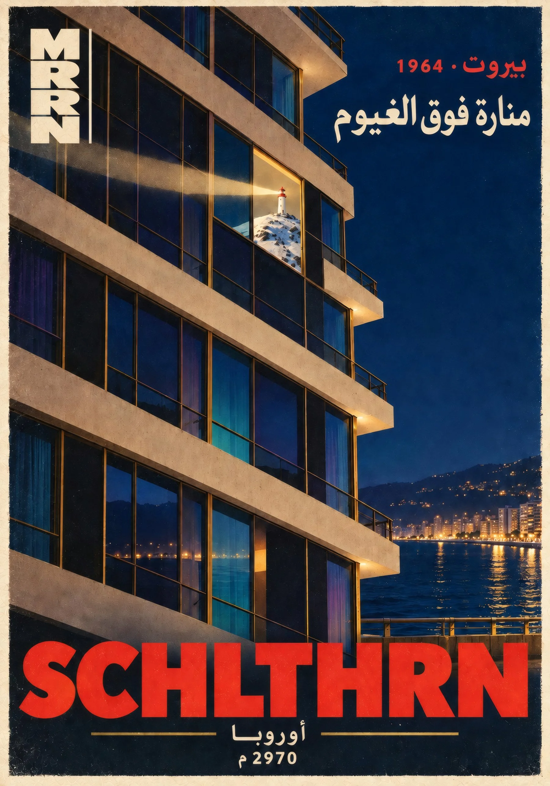 Beirut 1964 · SCHLTHRN Abroad · 70 × 100 cm