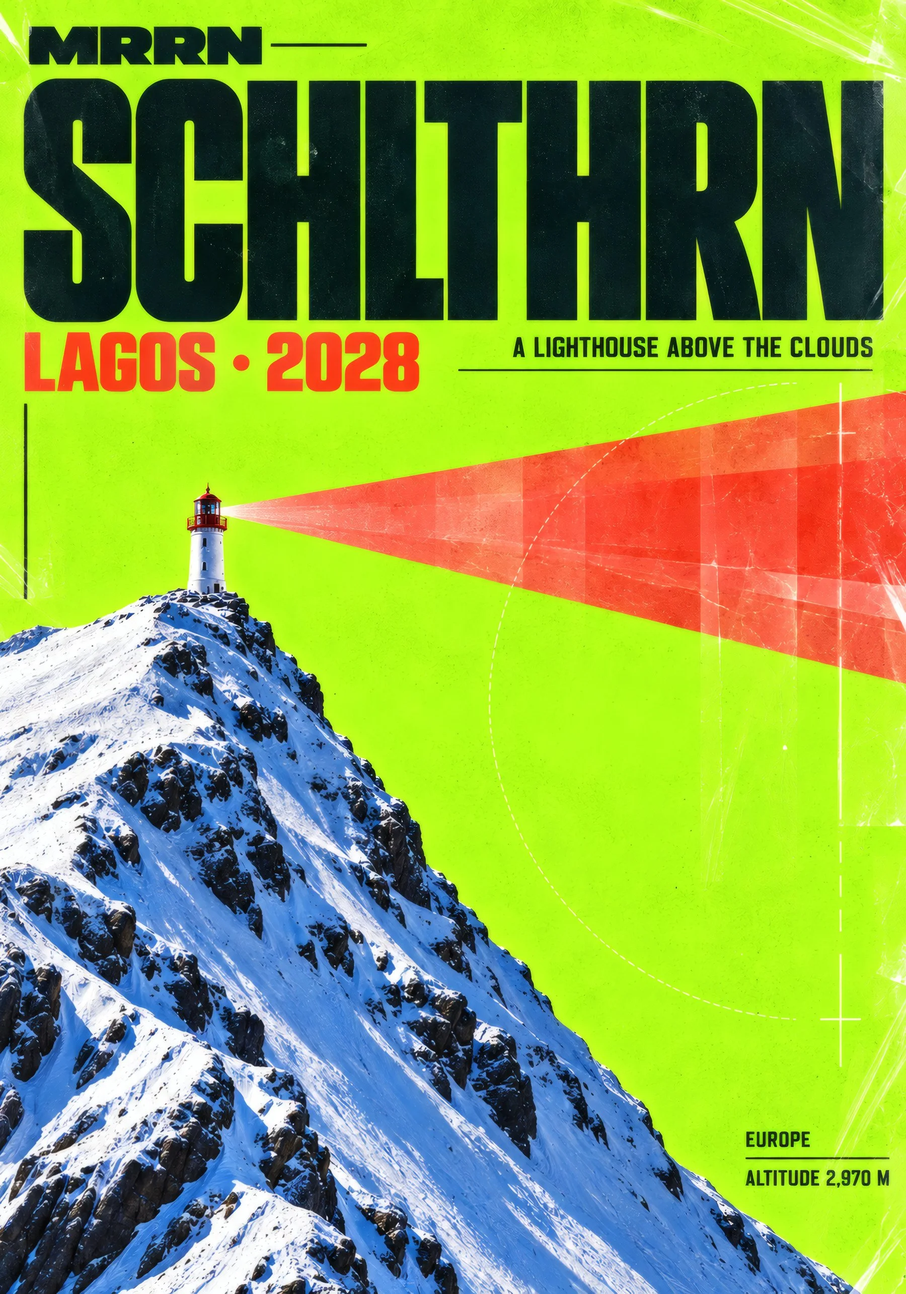 Lagos 2028 · SCHLTHRN Abroad · 70 × 100 cm