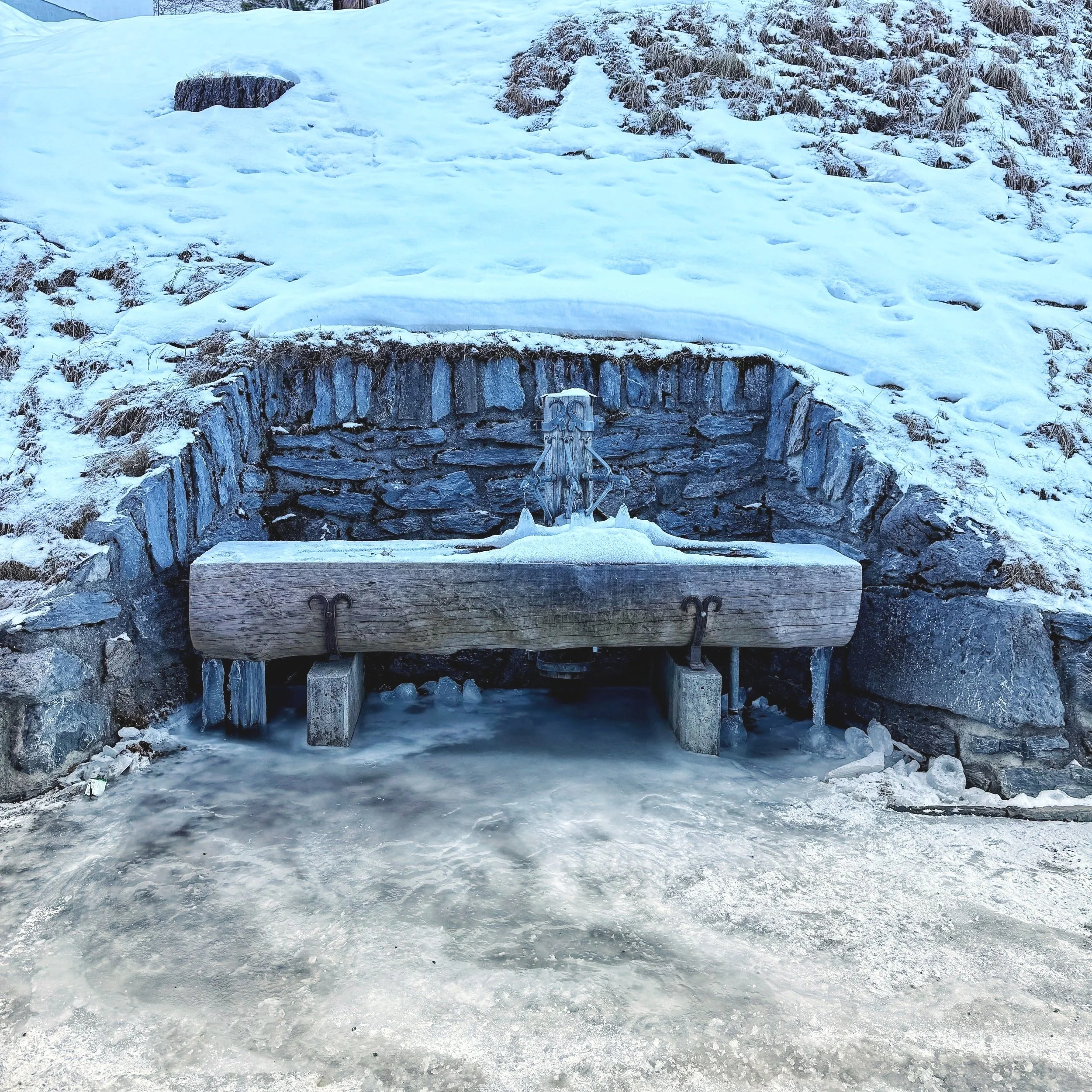 MRRN - Mürren Mon Amour - Der Brunnen. Fotografie: Daniel Frei