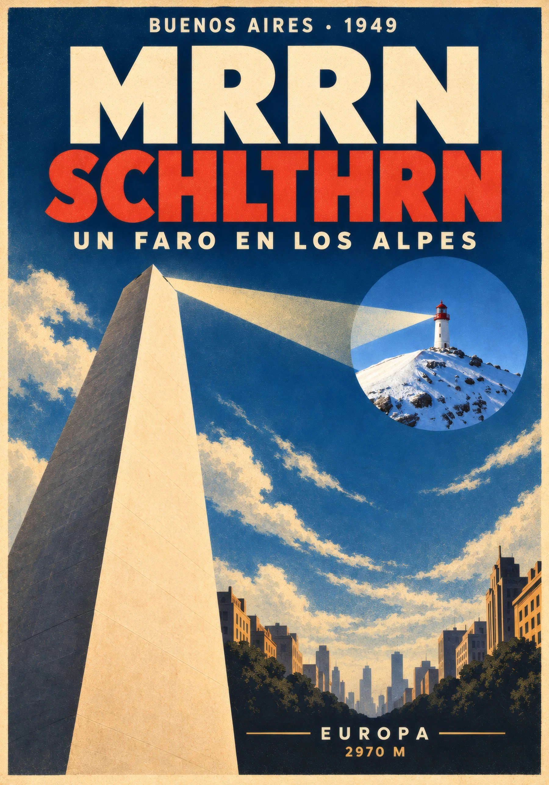Buenos Aires 1949 · SCHLTHRN Abroad · 70 × 100 cm