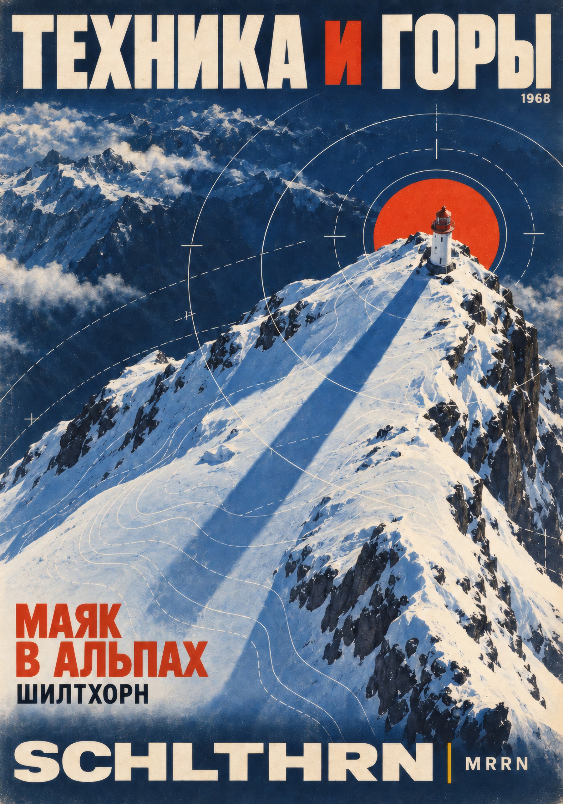 Moscow 1968 · SCHLTHRN Abroad · 70 × 100 cm