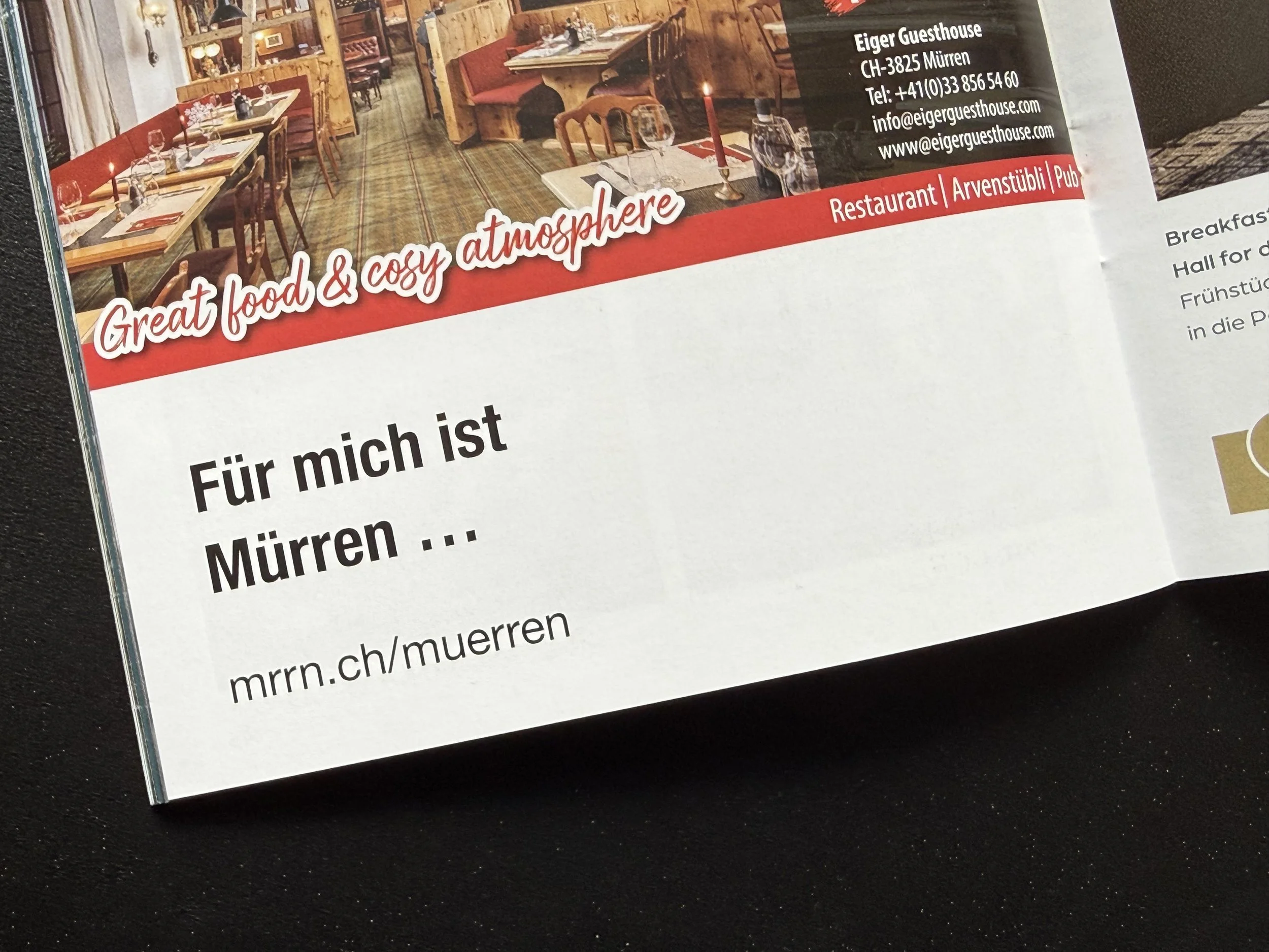 MRRN: Für mich ist Mürren ...