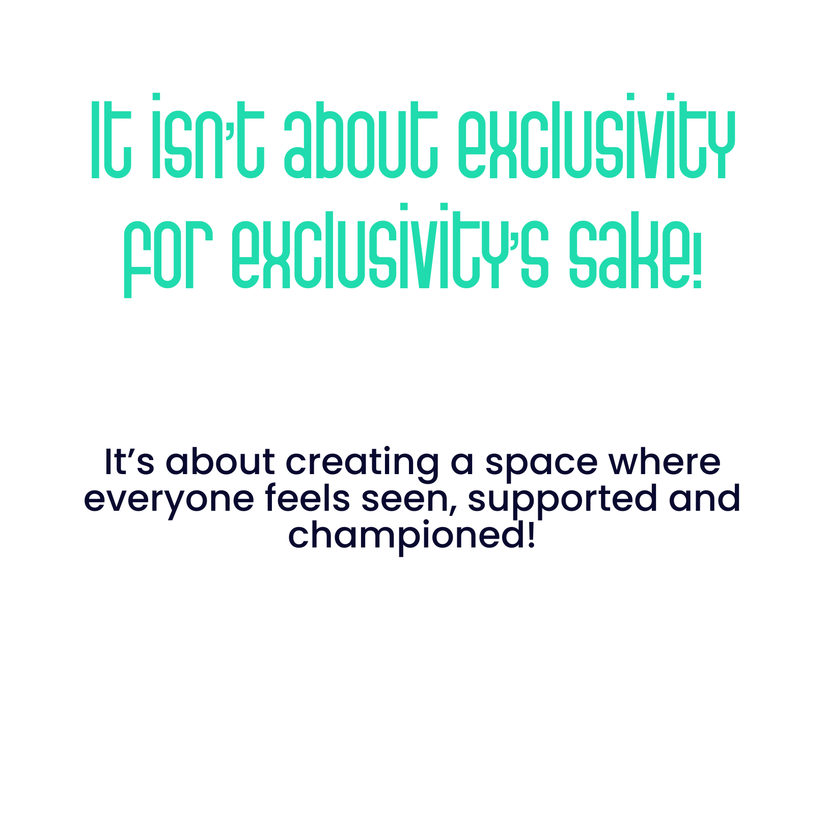 It isn't about exclusivity for exclusivity's sake.png