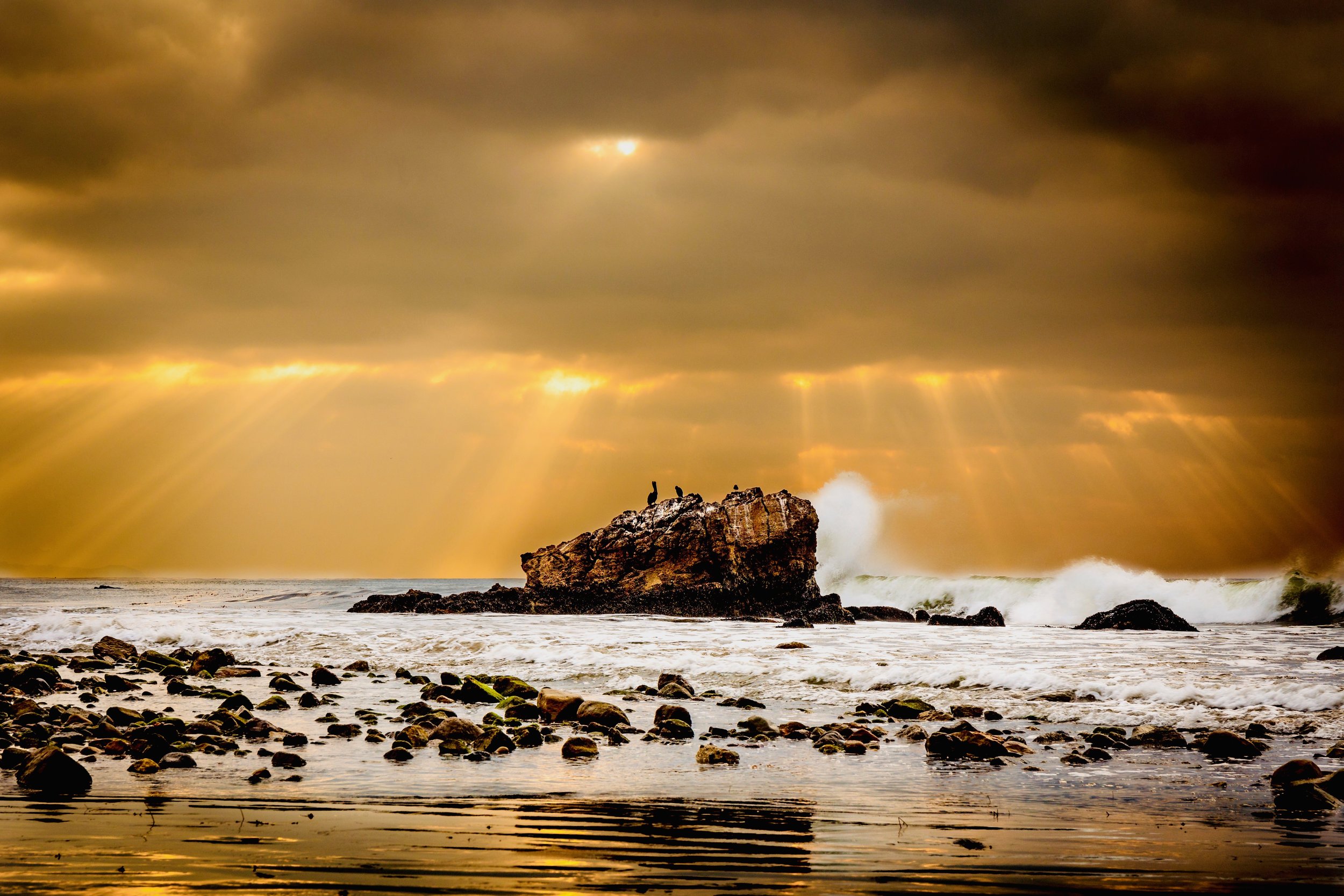 Dramatic Coastal Light