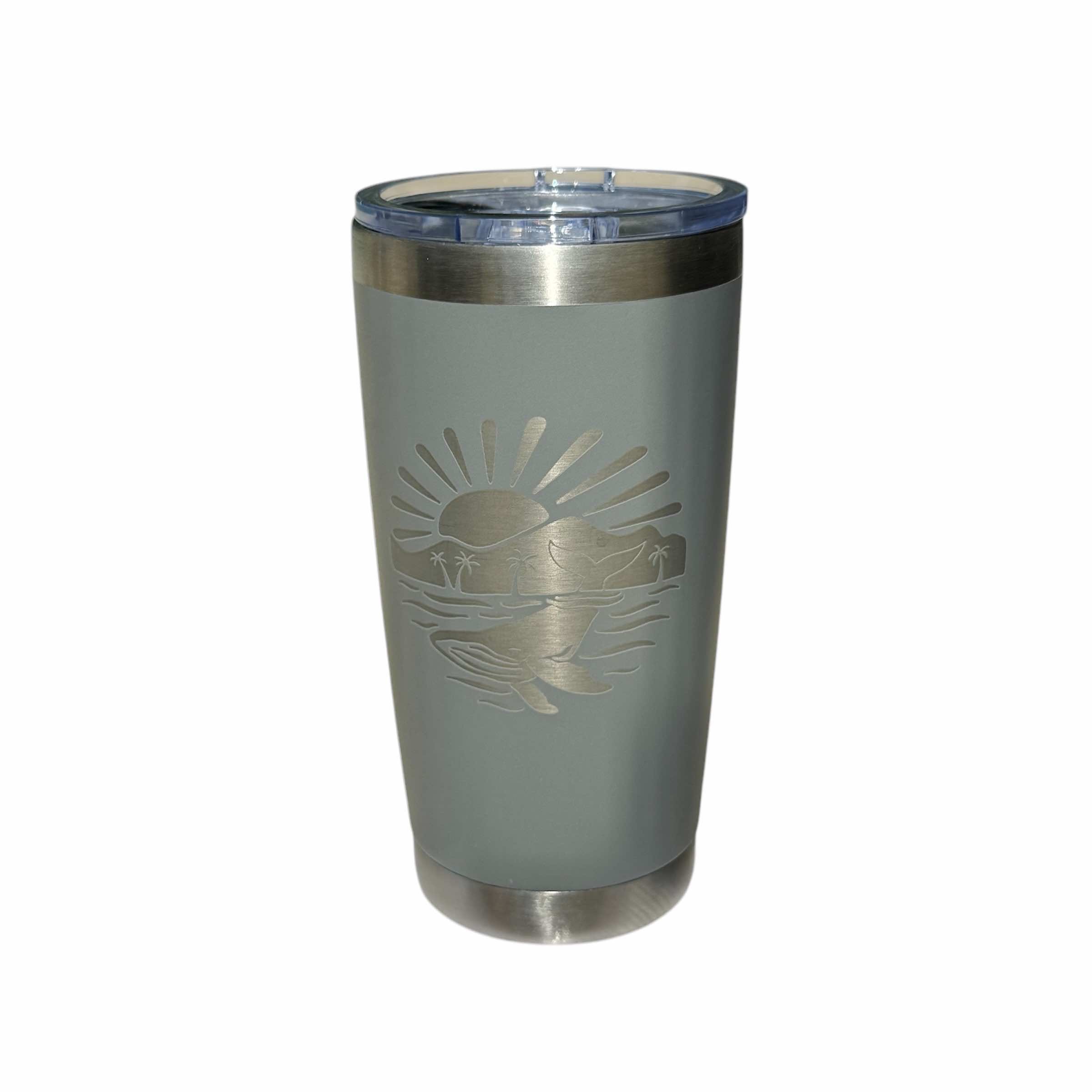 20 Oz. Aluminum Tumblers - Light Grey