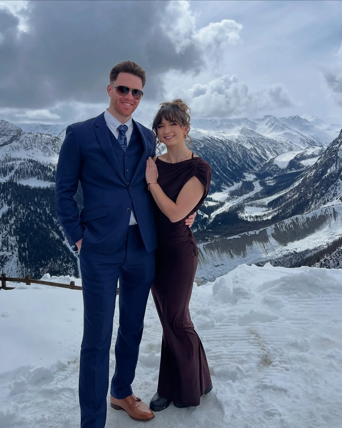 A wedding ceremony up Mont Blanc was always going to be this beautiful 💒🗻