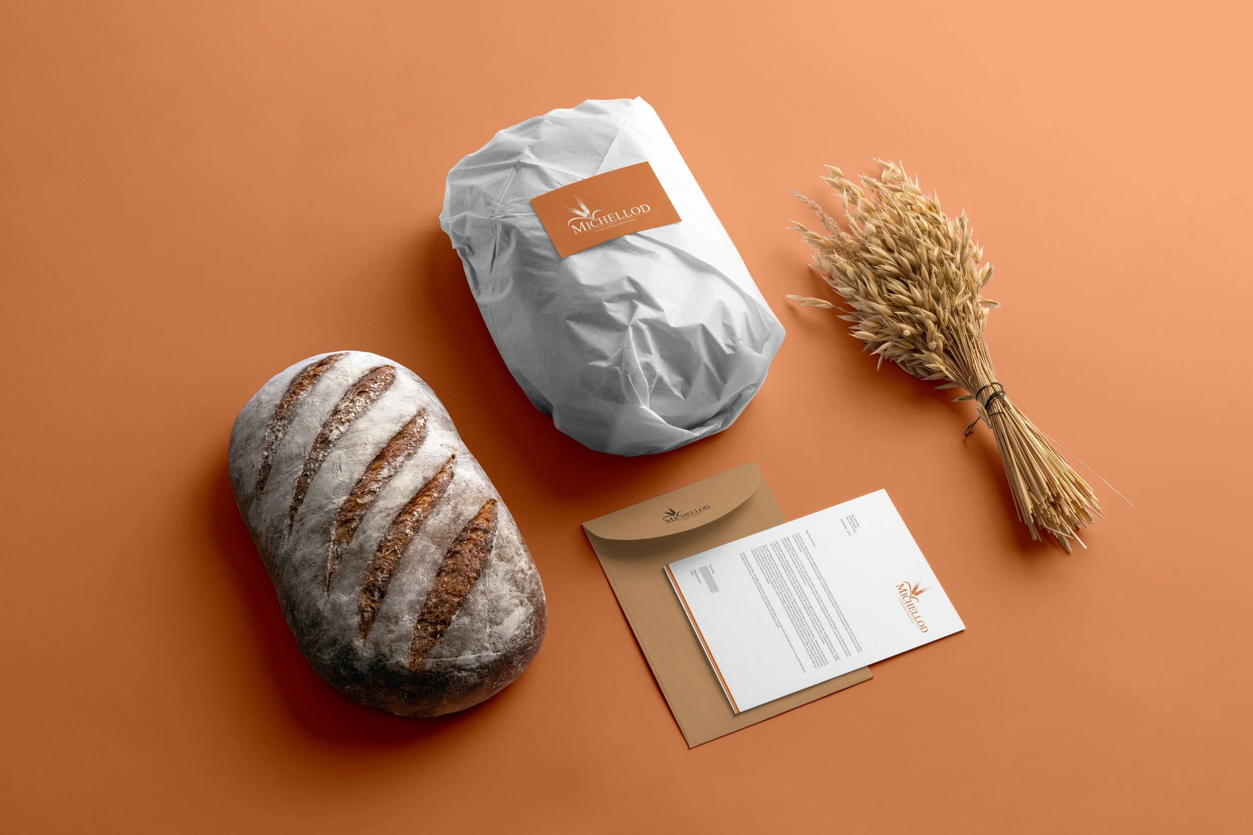 presentation card mockup michellod