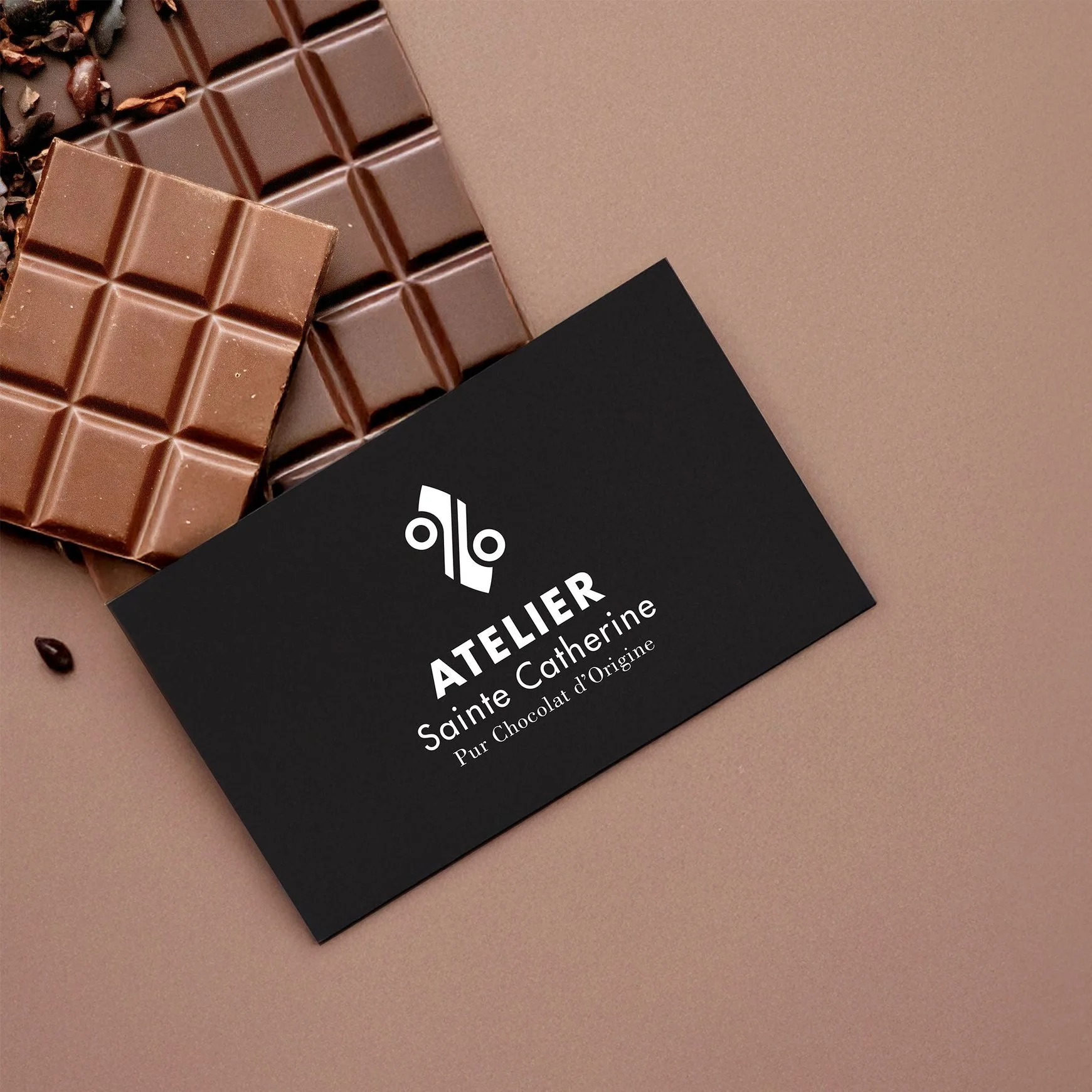 presentation card mockup atelier sainte catherine