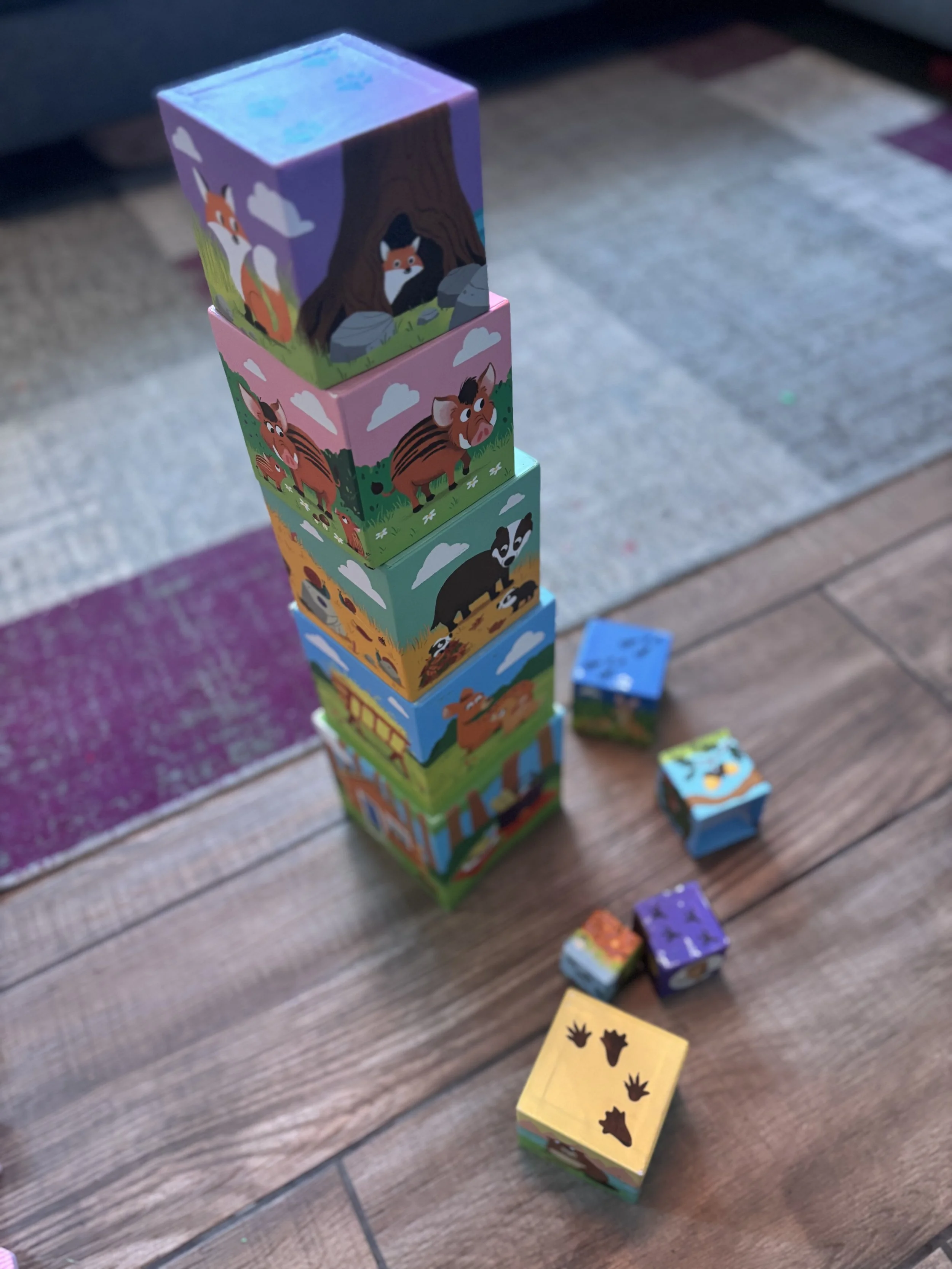 Turm bauen