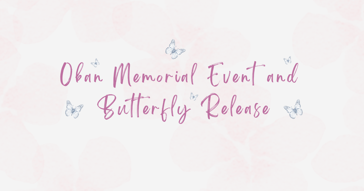 Remembering Together at the Oban Memorial Event and Butterfly Release