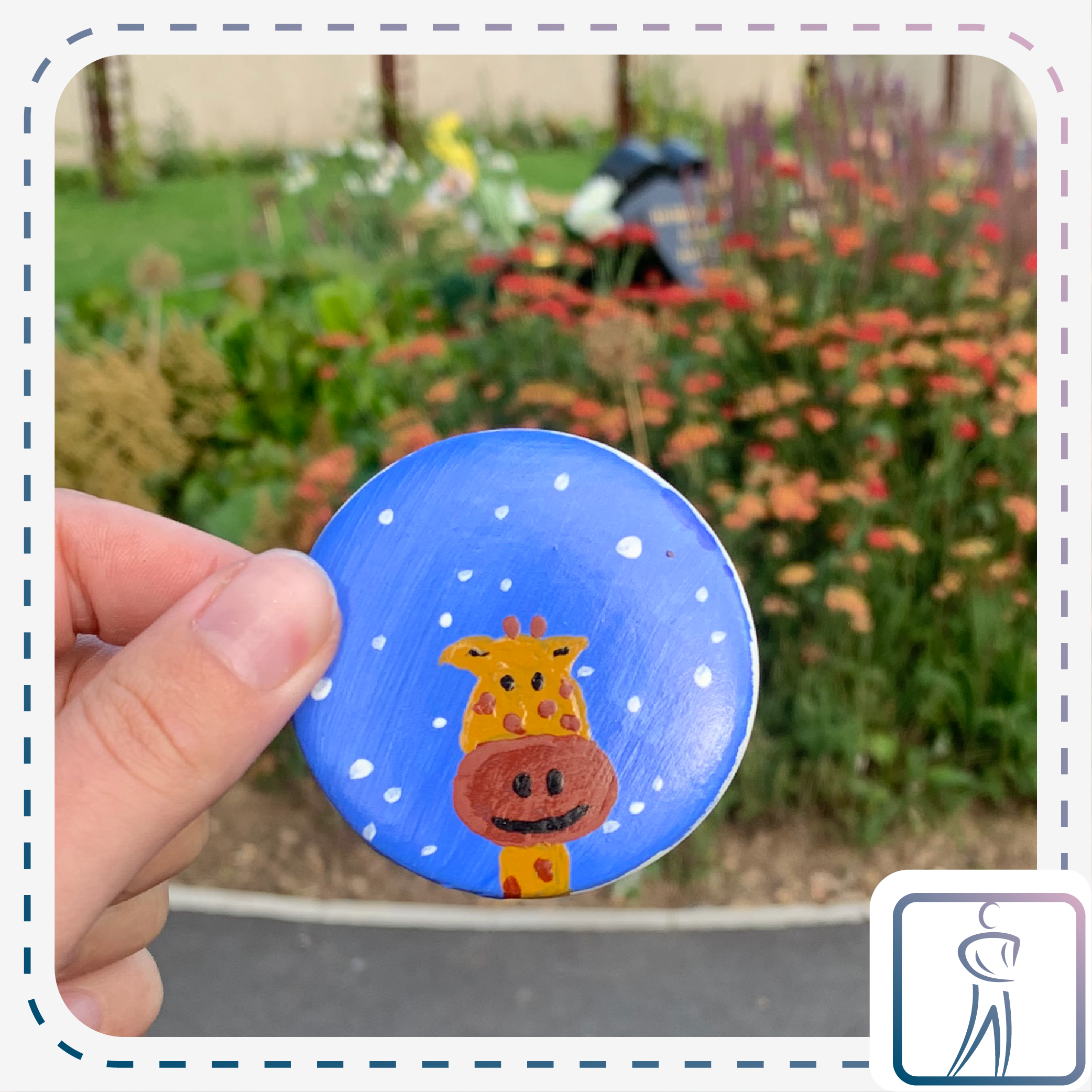 Photo of Roxane Gary in the MISS Memorial Garden