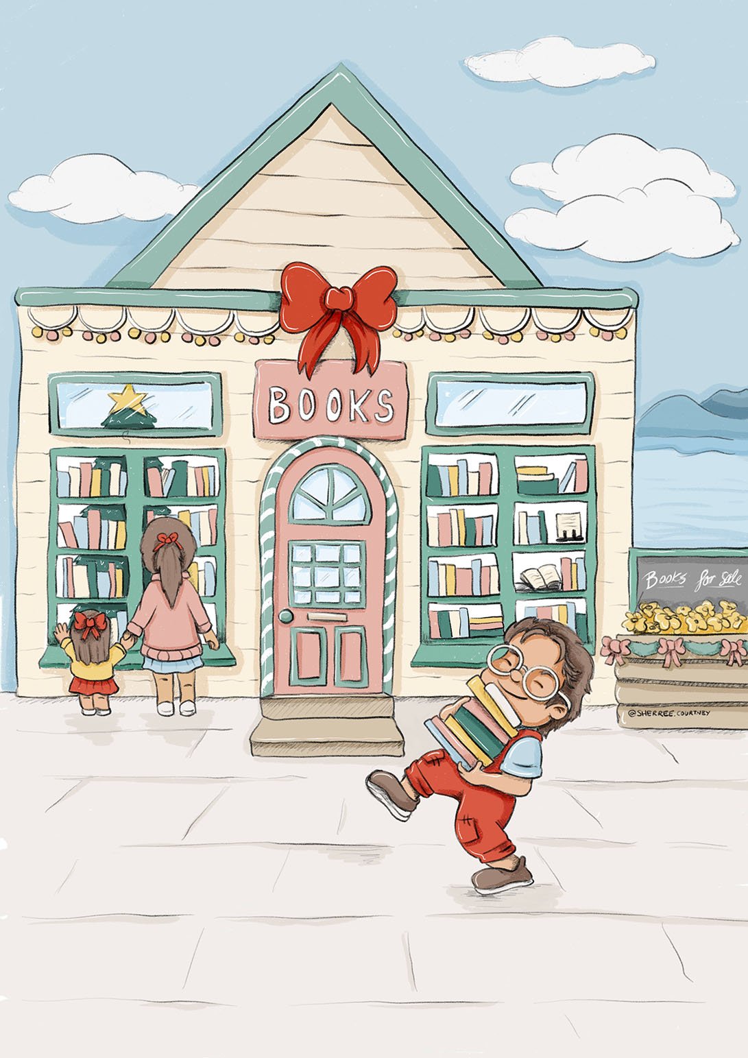 Christmas village BOOKS.jpg