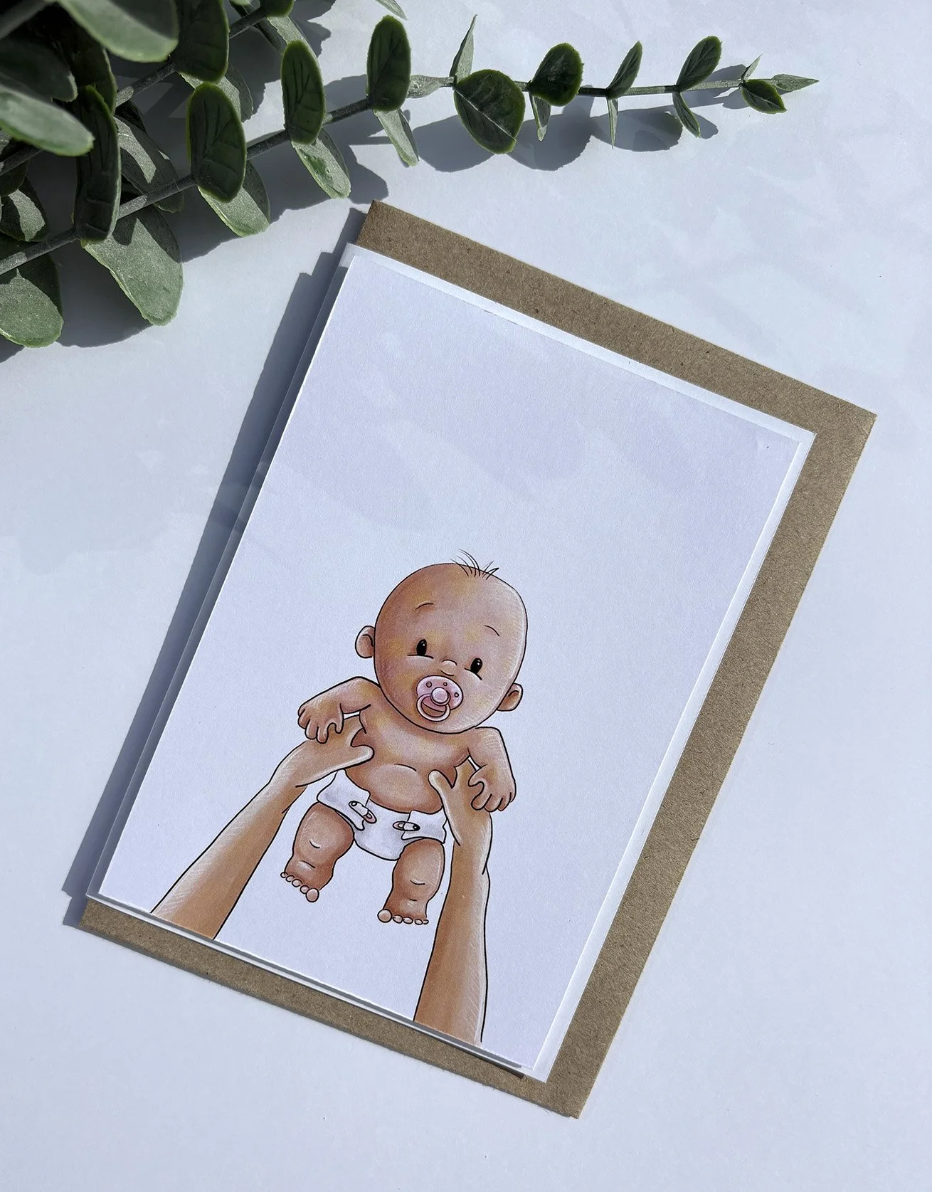 Little Love Baby Pink Card