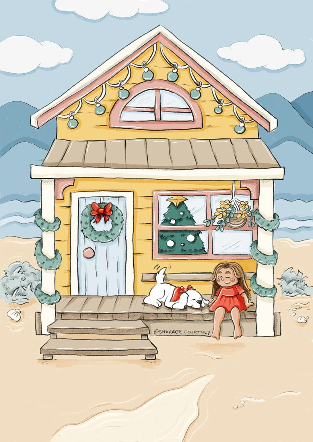 Christmas village BEACH.jpg