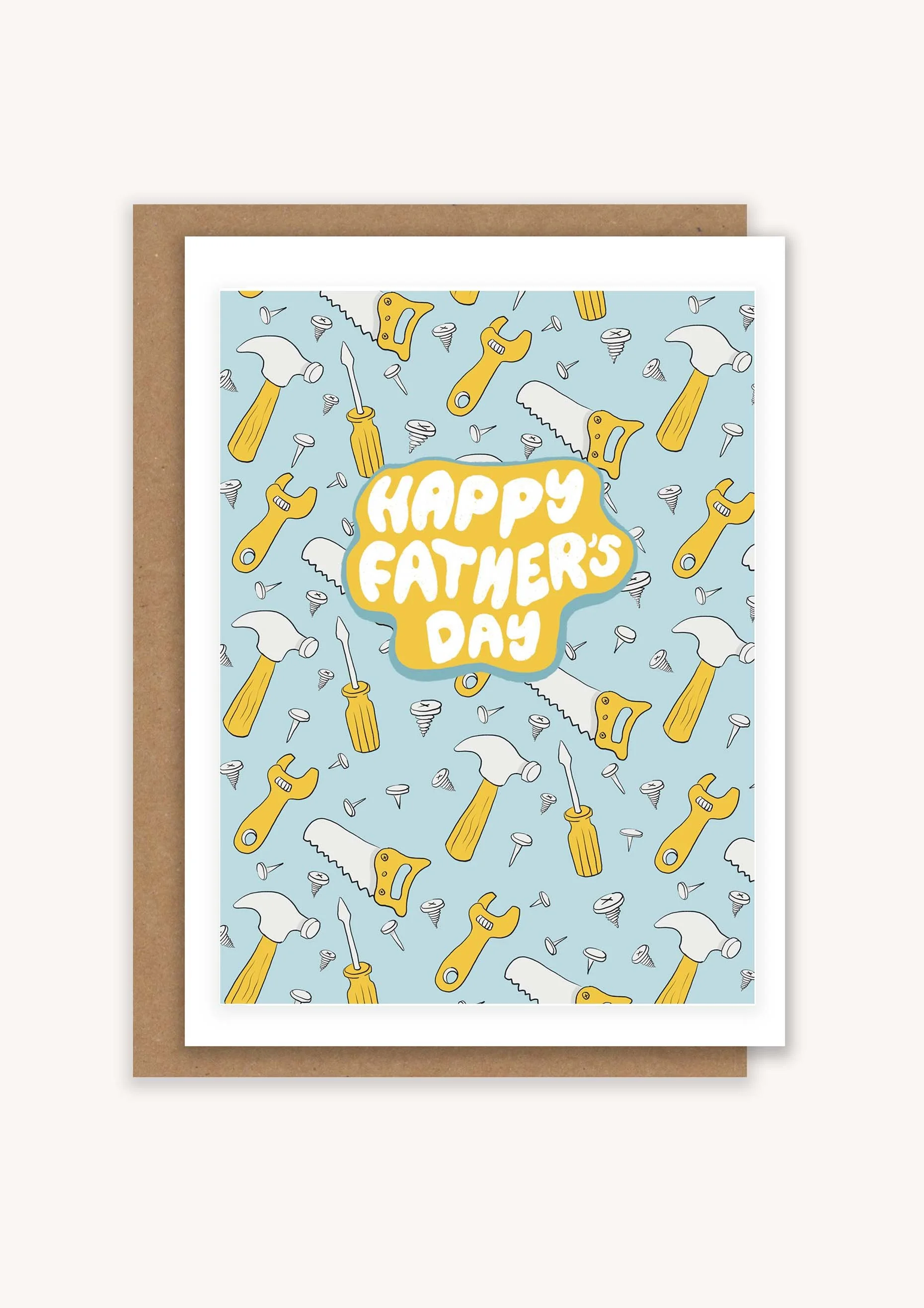 Happy Father's Day Tools Card