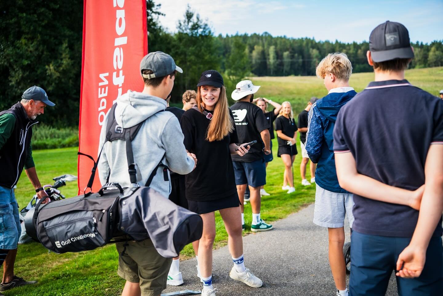 Hj&auml;rtslag Academy hos @happygolfer.se ❤️
 
Vilken otrolig dag vi hade i s&ouml;ndags! 

Tack till alla underbara 26 ungdomar som kom ut och k&ouml;rde golf med oss. En &auml;ra att f&aring; spendera dagen med er! Att s&aring; m&aring;nga av er a