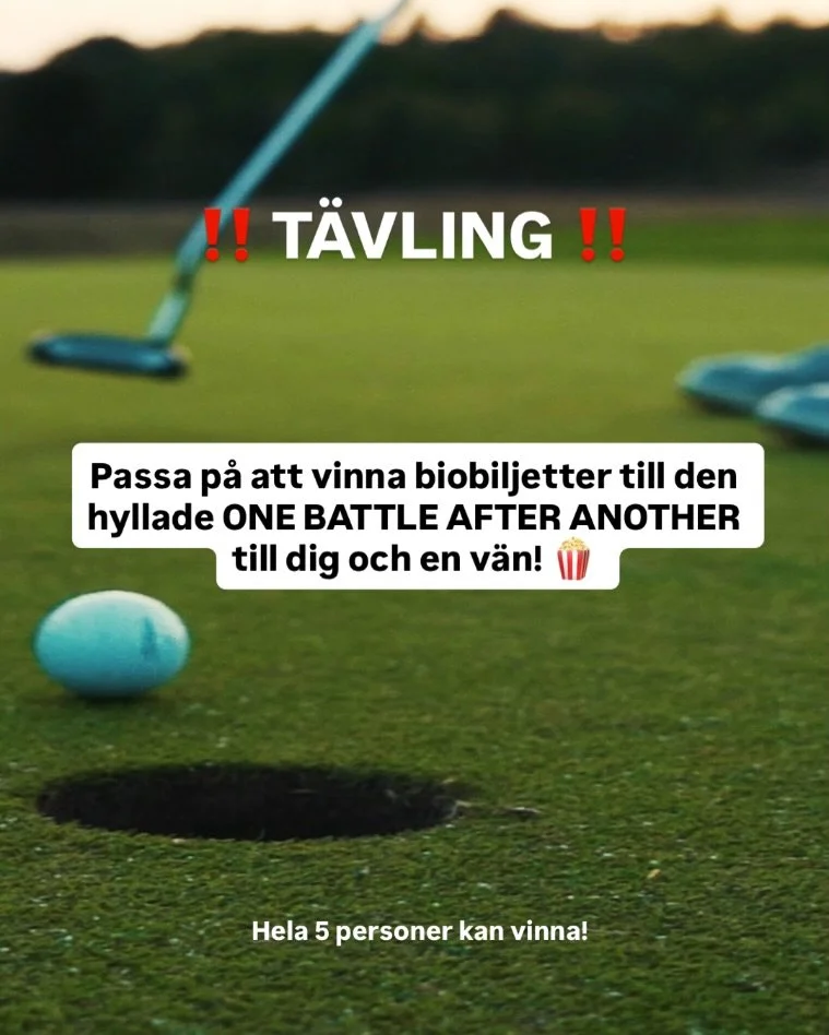 T&Auml;VLING!!

Passa p&aring; att vinna biobiljetter till den hyllade biofilmen One Battle After Another ❤️ Vi kommer lotta ut hela 5 vinnare! 💥

Du beh&ouml;ver vara 15 &aring;r f&ouml;r att t&auml;vla. 

Hur g&ouml;r man?

✅ F&ouml;lj @hjartslag.