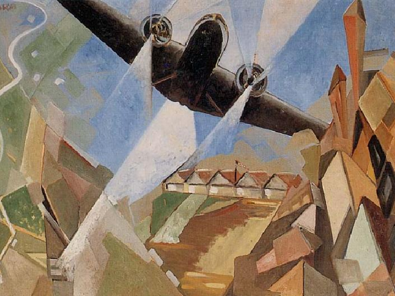 Aeropintura, arte desde las alturas