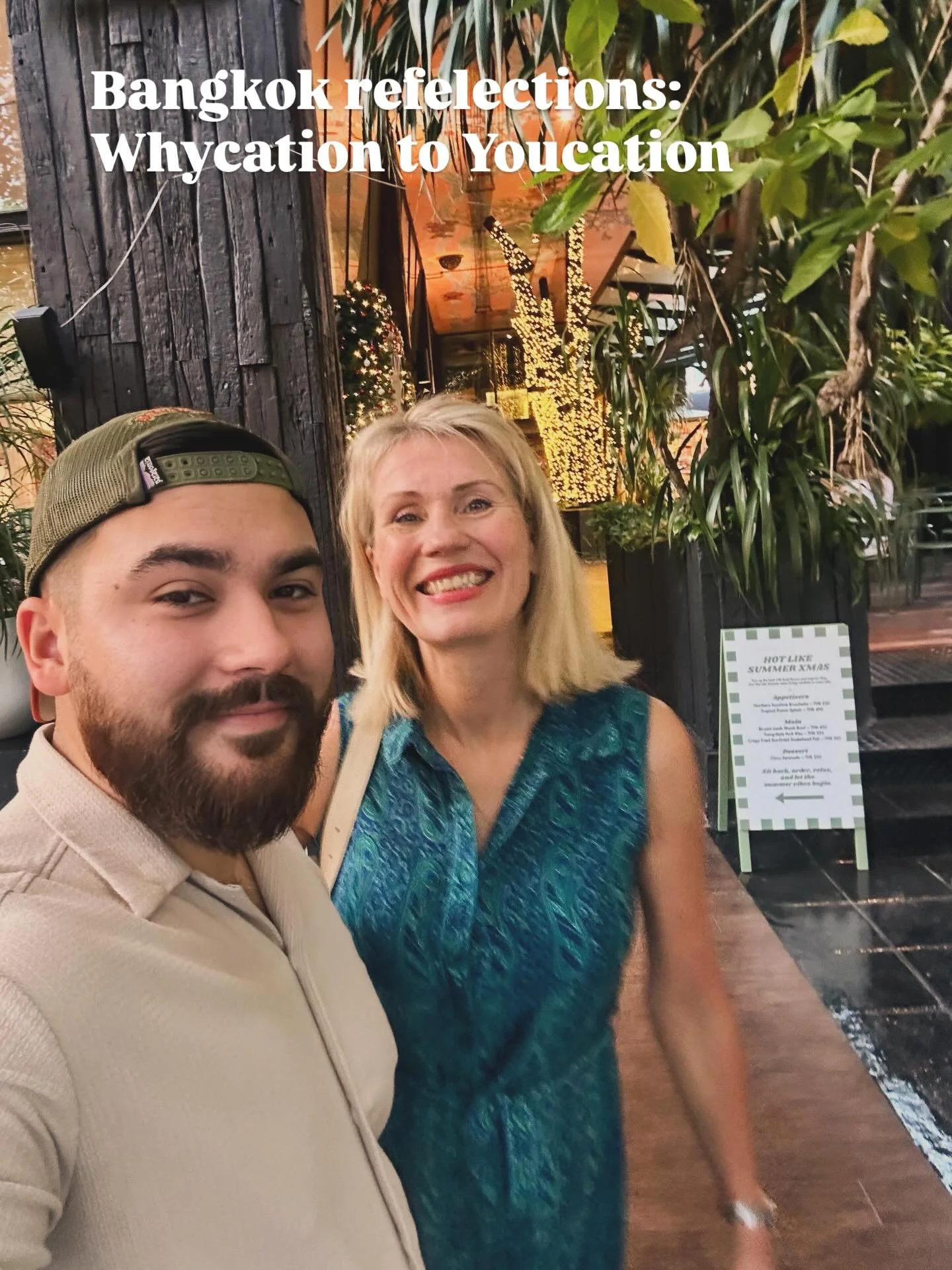 Bangkok always takes me back to my Asia years. 
Sitting in traffic on flyovers above banyan trees and dilapidated blocks of flats transports me to Gulshan 1. 
Wandering the worn footpaths past authentic multistory massage parlors, I wonder how nothin