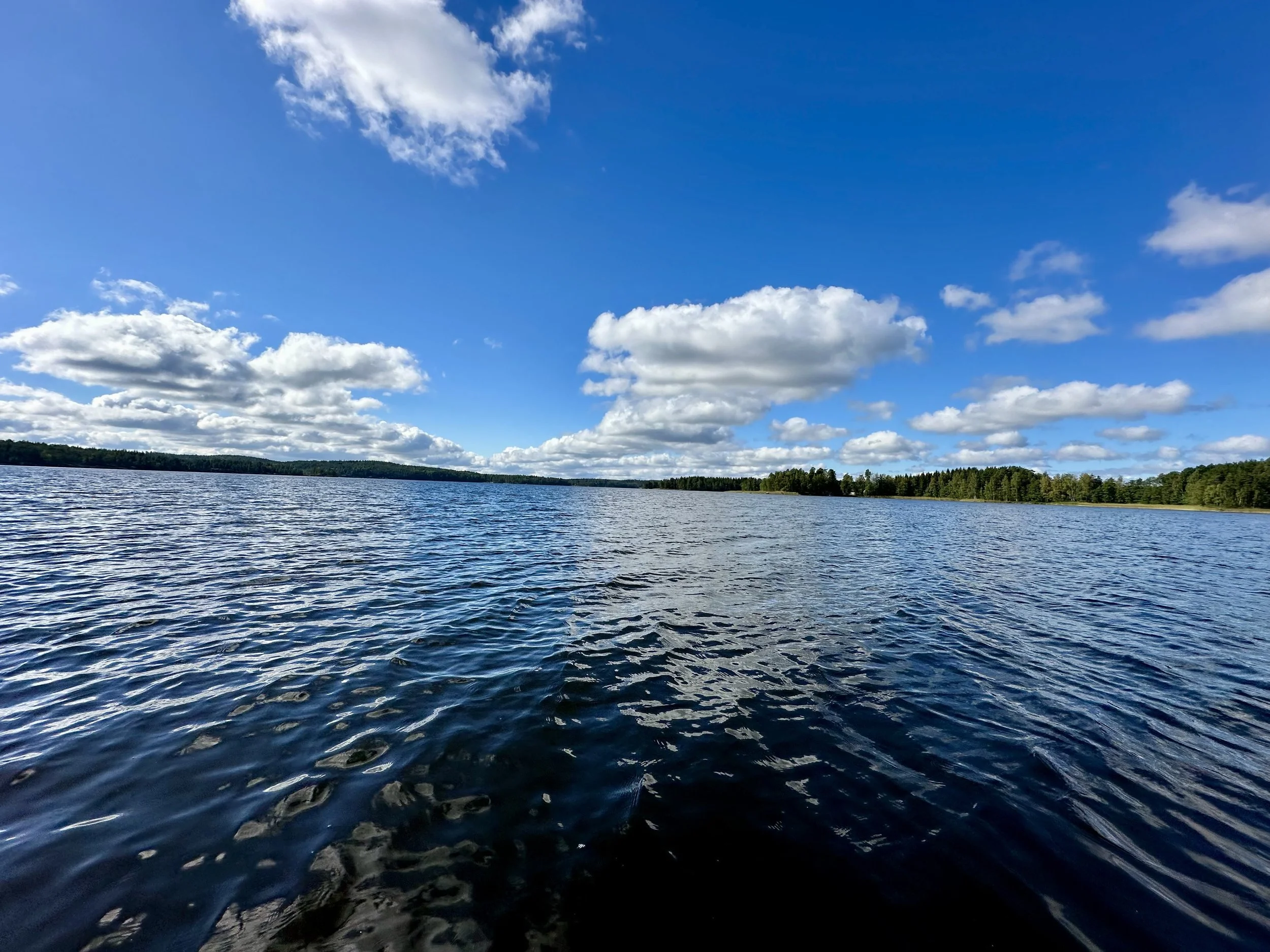 Intentional slow travel experience in Finnish nature