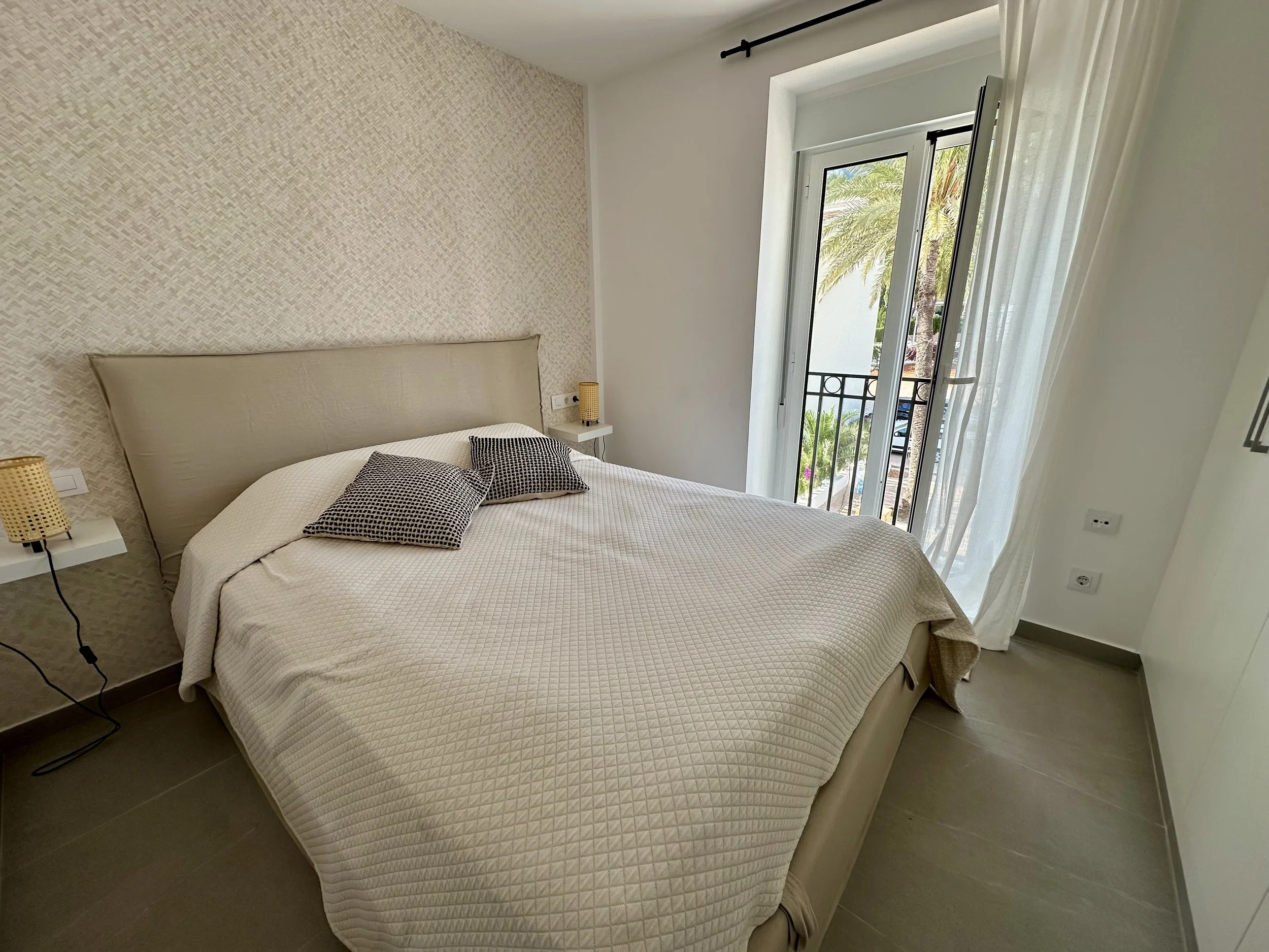 Panorama Penthouse has two bedrooms with double beds.