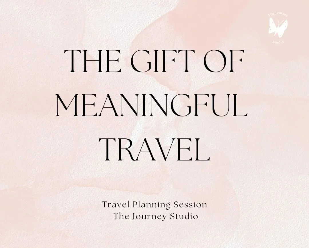 Travel planning session for Mother's Day Gift.