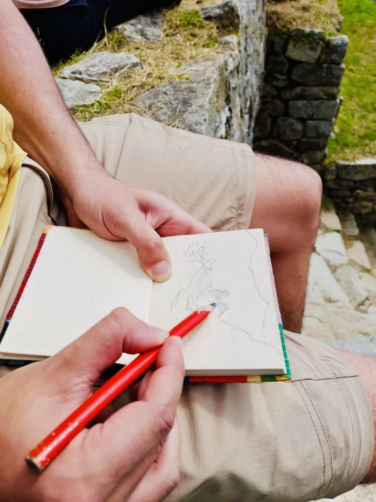 Mirka Kristiina Life Reconnection Coach-Expressive journaling your way-Machu Picchu Peru