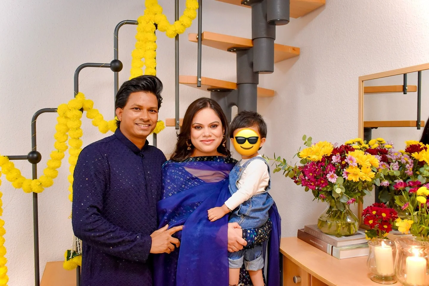 Even miles away from India, the light finds its way. ✨

The diyas may be lit on a different continent,
but the warmth, laughter, and traditions stay the same.

Friends, food, sweets, games, and endless joy &mdash;
a little piece of India glowing righ