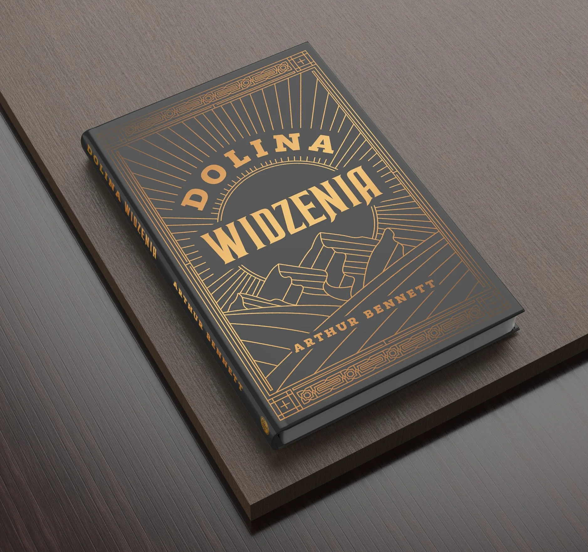Buch mit dem Titel "Dolina Widenia" von Arthur Bennett
