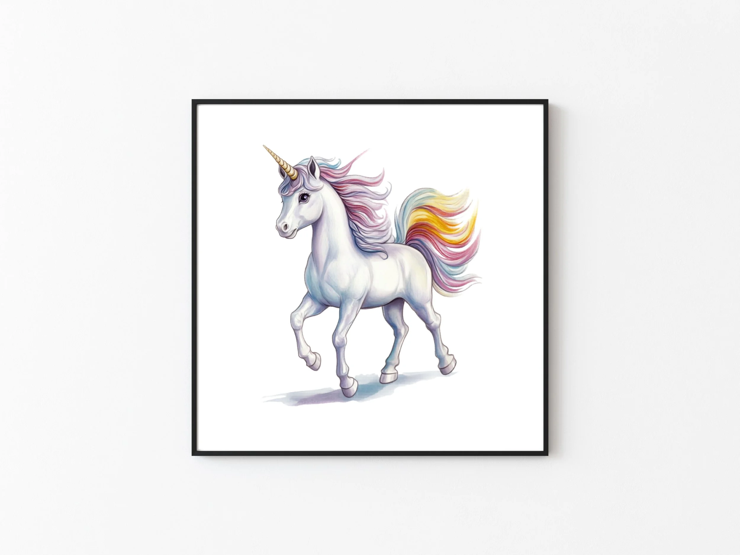 UNICORN NURSERY PRINT