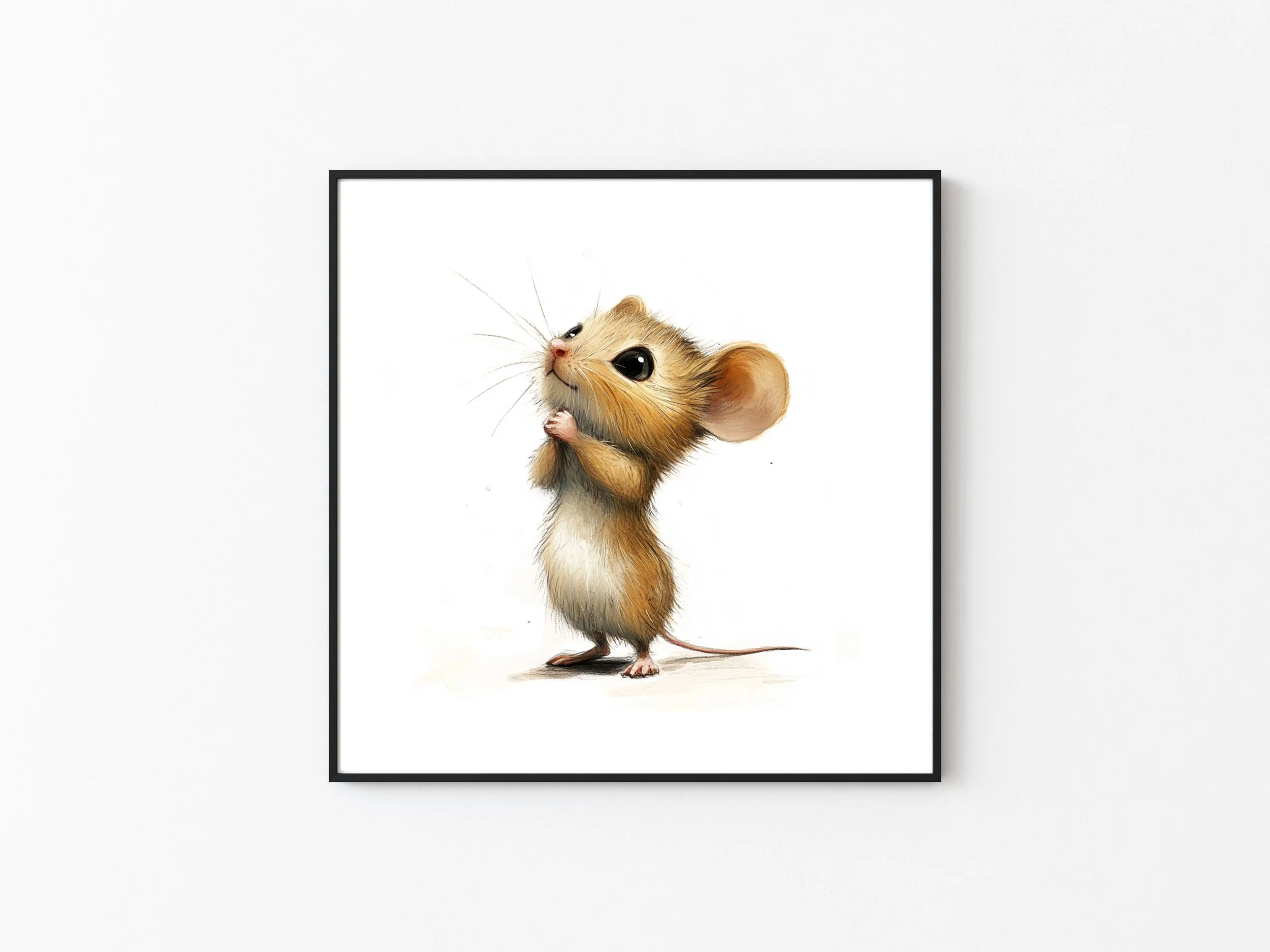 LITTLE MOUSE NURSERY PRINT