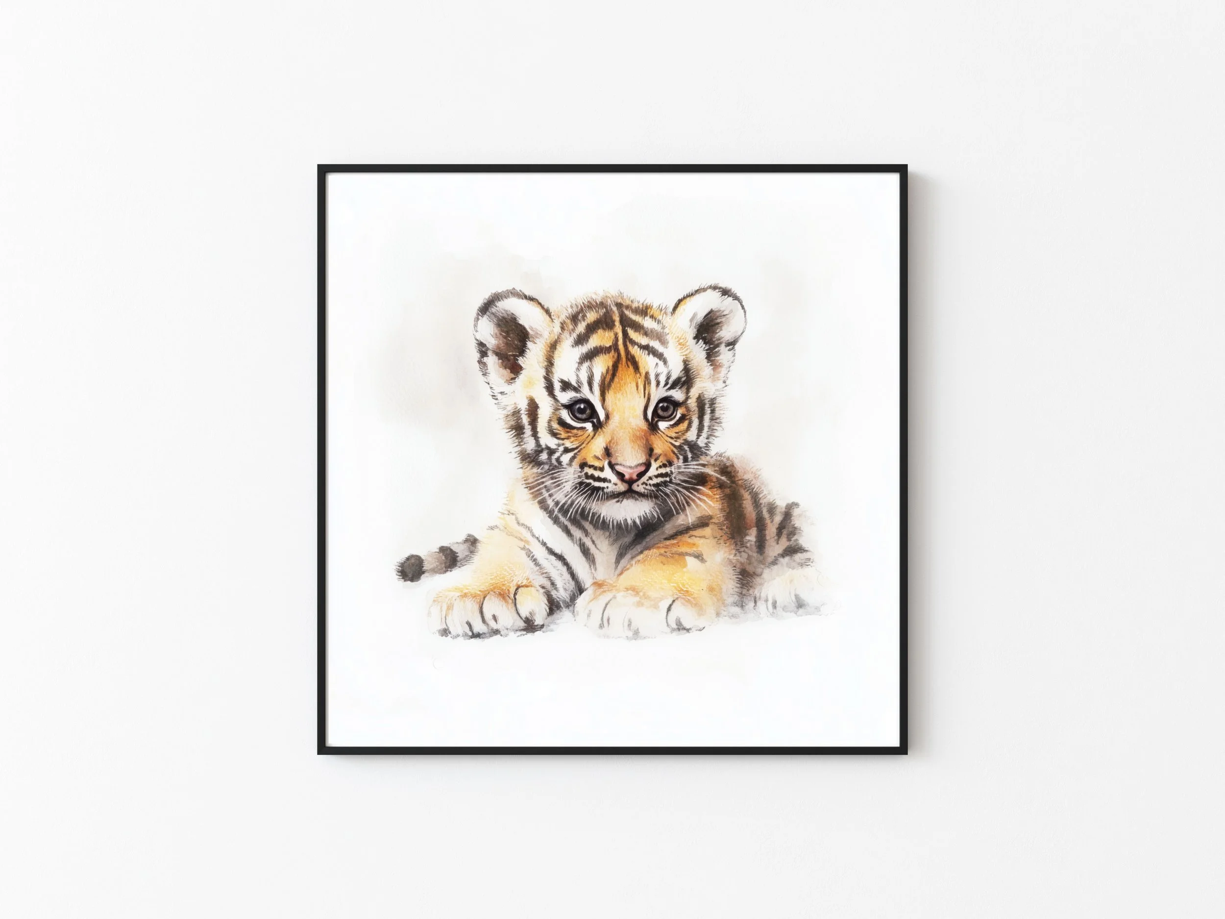 BABY TIGER NURSERY PRINT