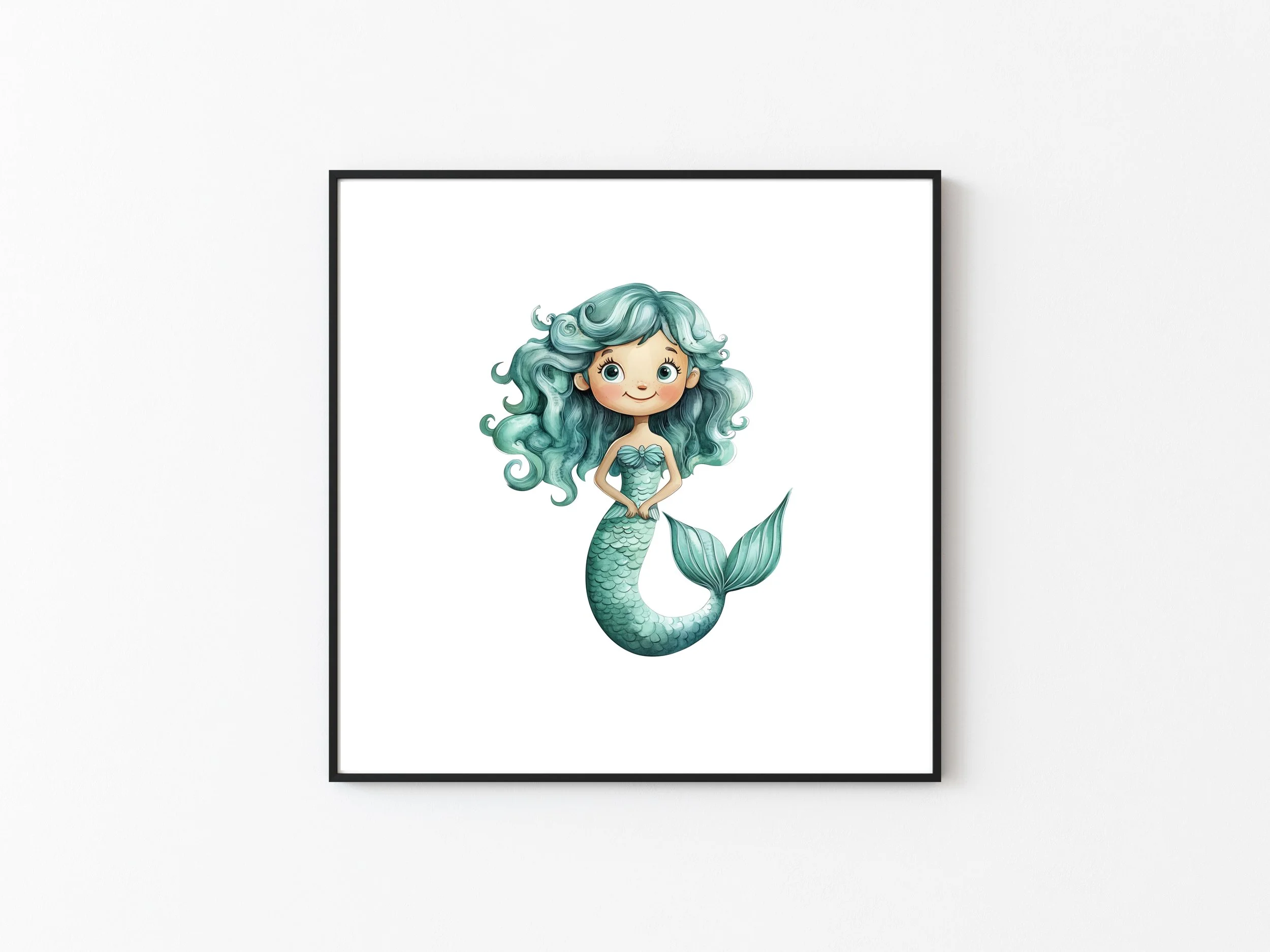 LITTLE MERMAID NURSERY PRINT