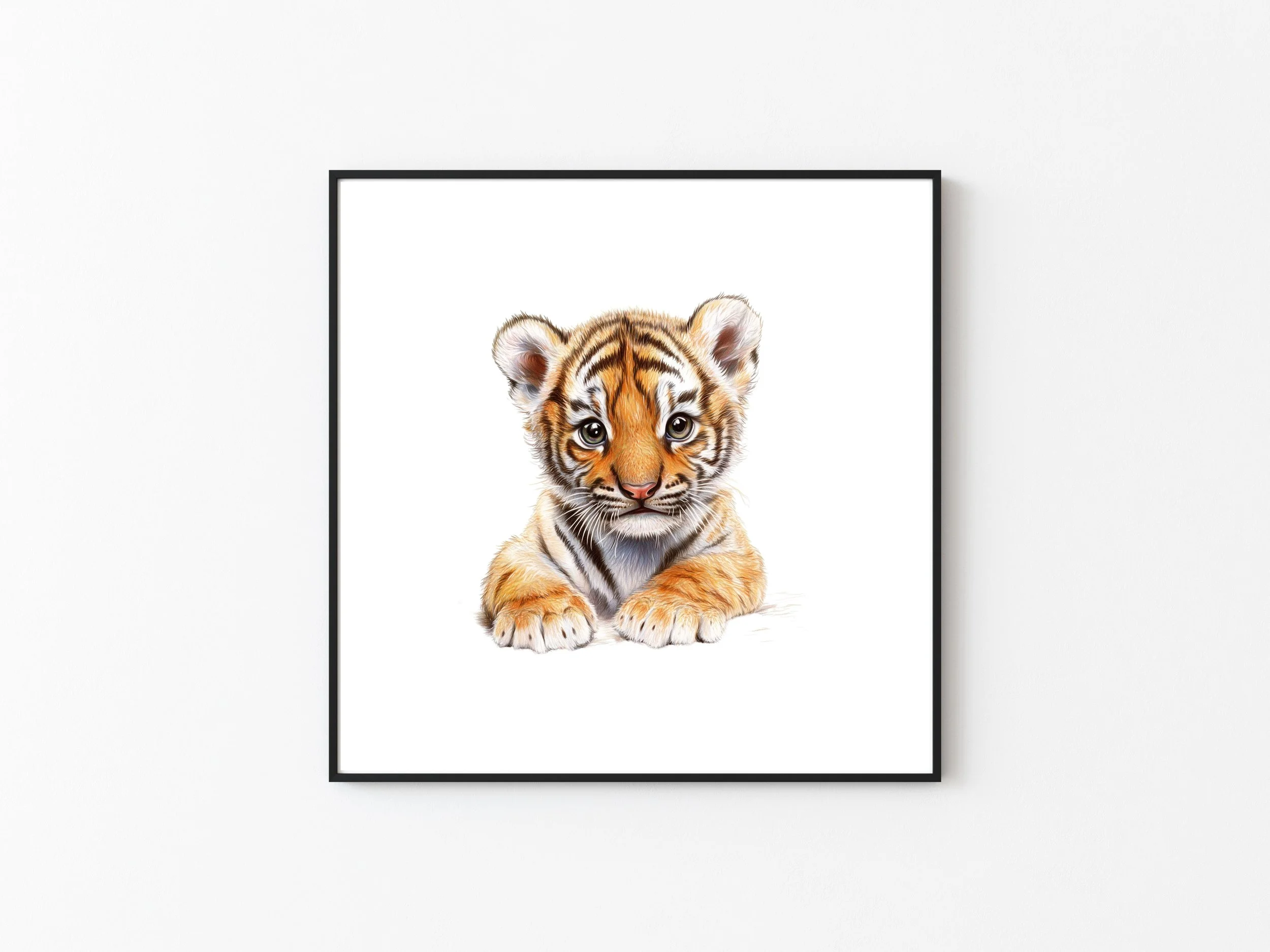 LITTLE TIGER NURSERY PRINT