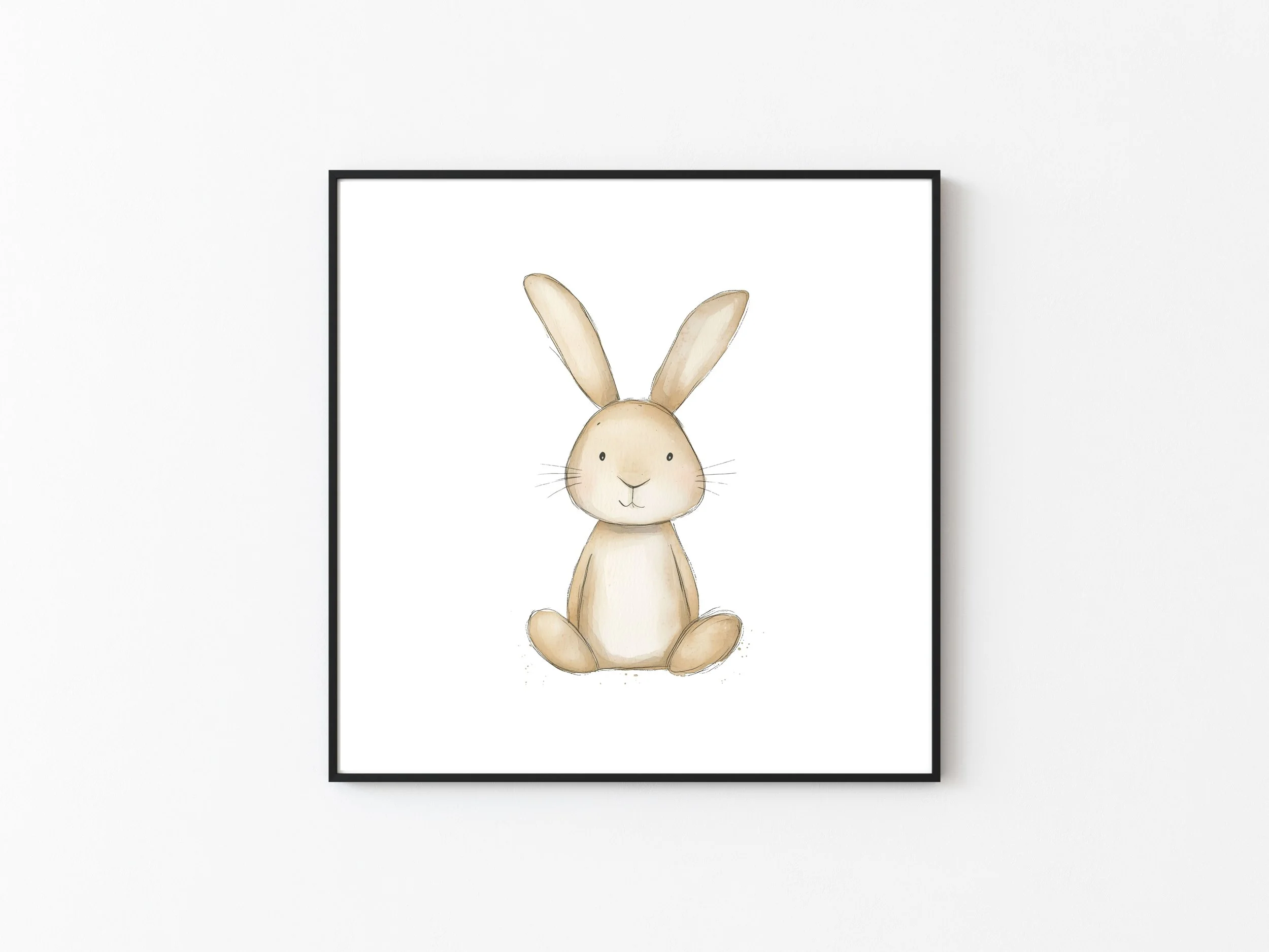 BUNNY NURSERY PRINT