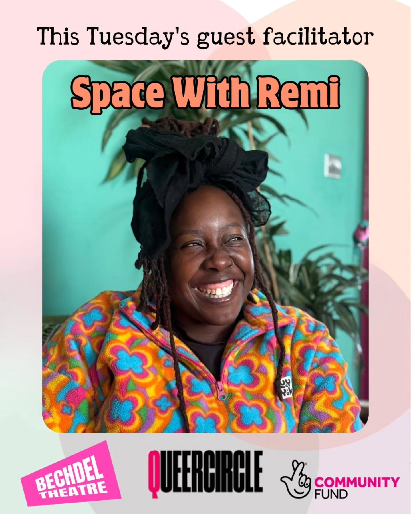 From our guest facilitator: &ldquo;Hi I&rsquo;m Remi, I&rsquo;m a therapist, working over a decade in queer community spaces. This will not a therapy session. It will be a space that we can explore with creative, body and playful practices. What's yo