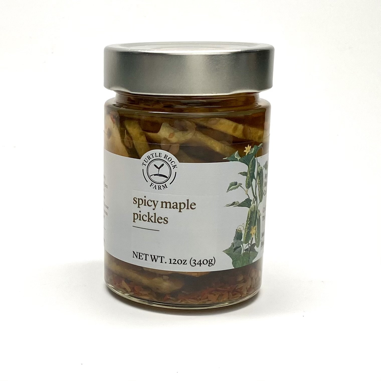 Spicy Maple Pickles