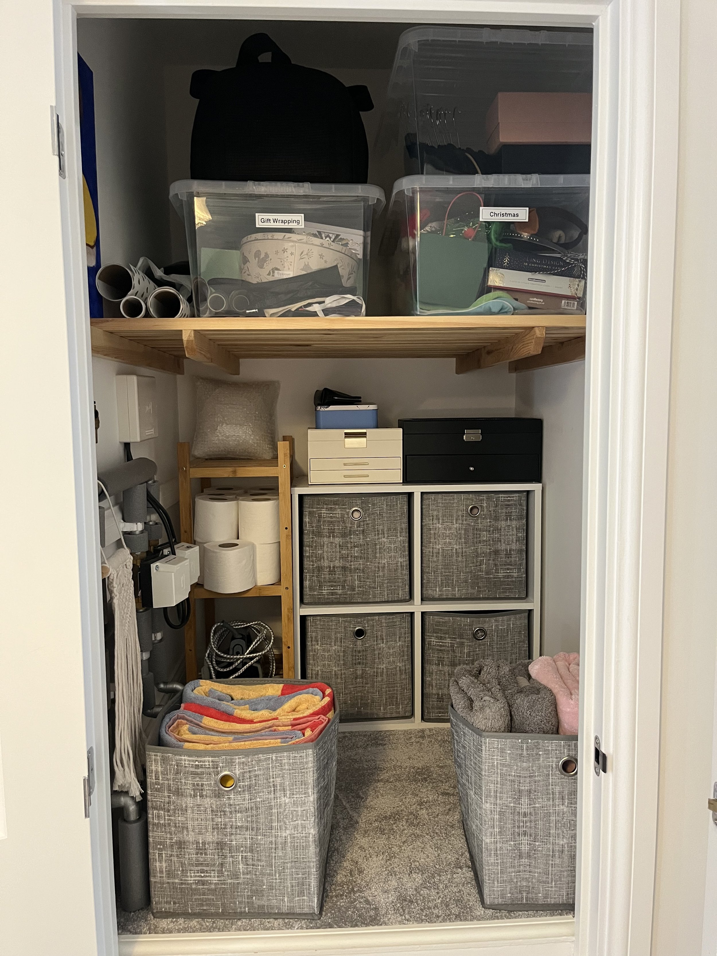 After storage cupboard sort out