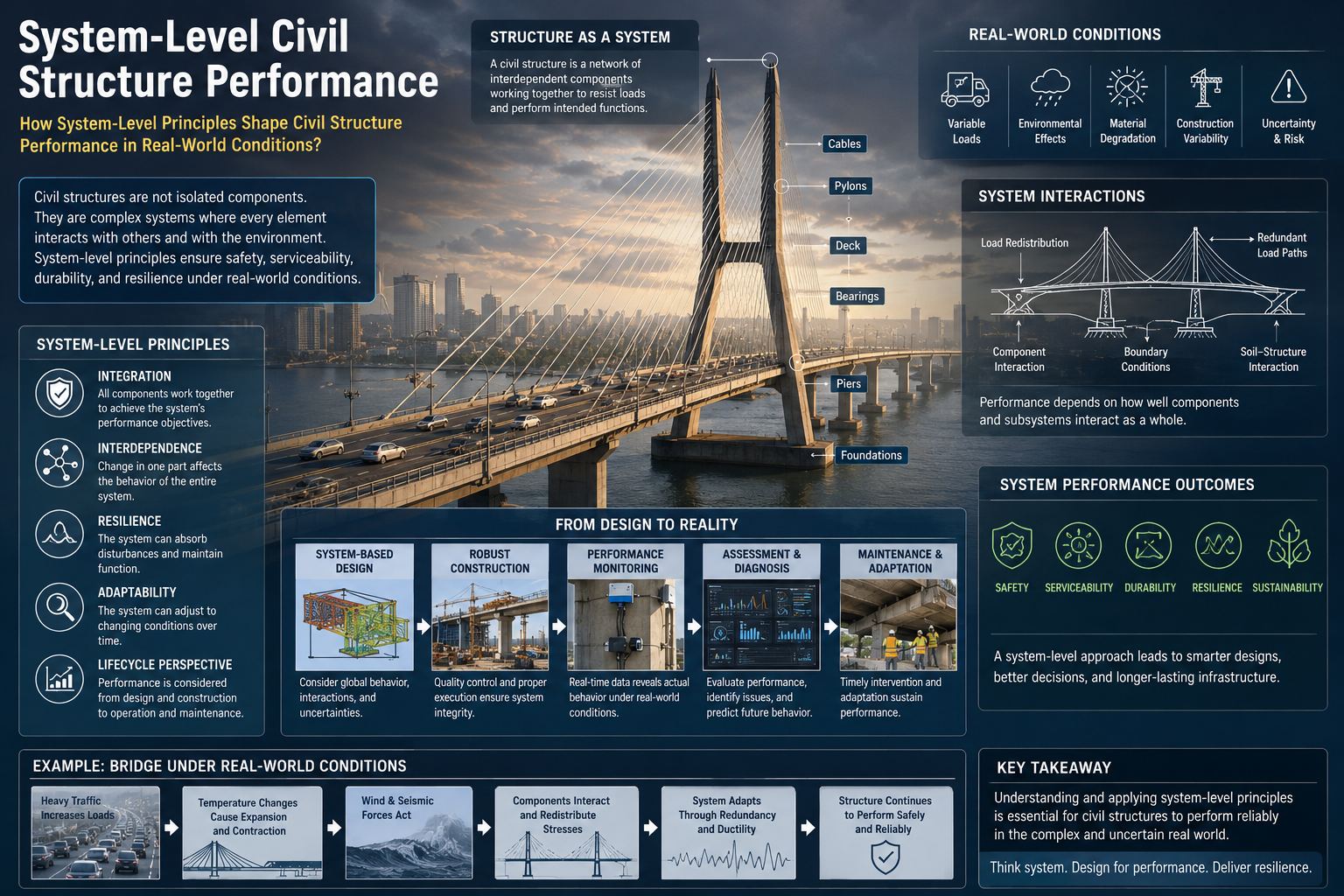 System-Level Civil Structure Performance