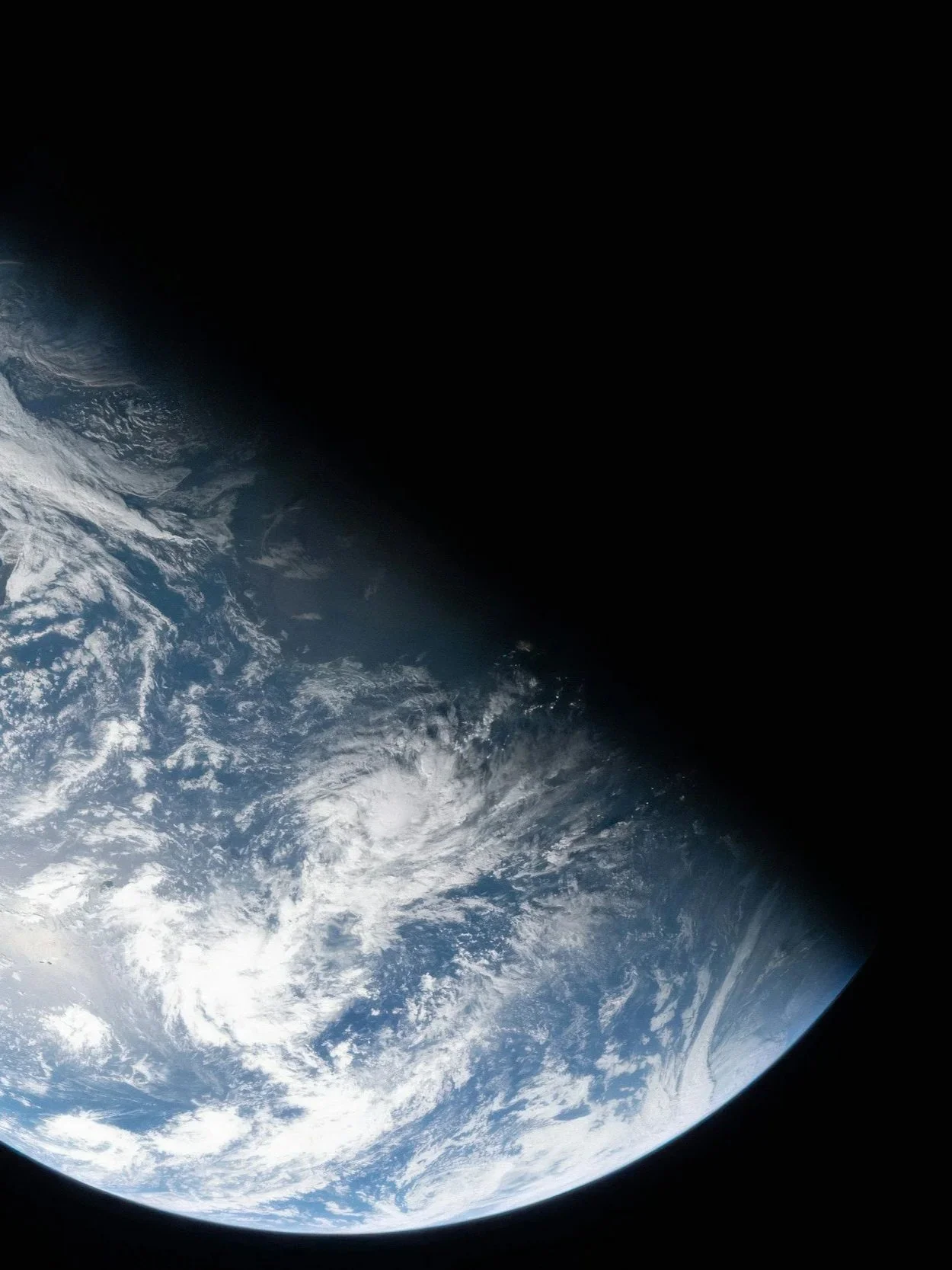View of Earth's atmosphere