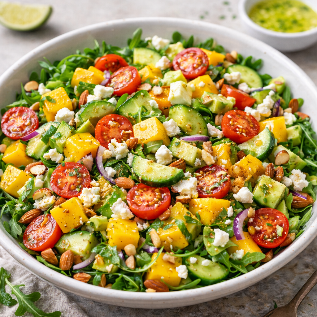 Frisk Mango-Avocado Salat