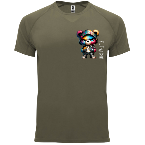 T-Shirt med bamse motiv